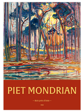 Mondrian Bois Près d'Oele - Art Print